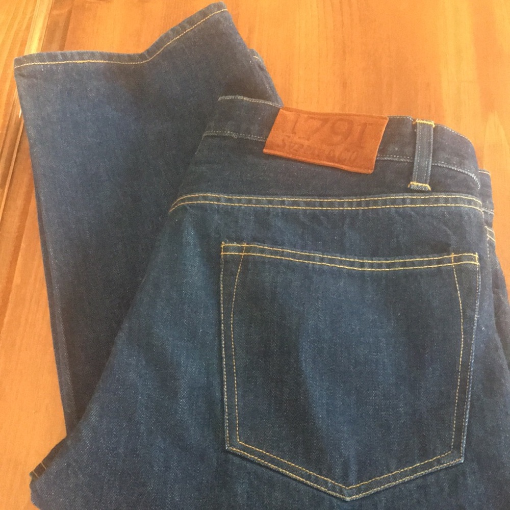 Mens 1791 Supply and Co. Denim Jeans Size 35x34